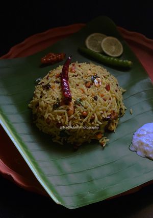 A picture of Lemon Rice.