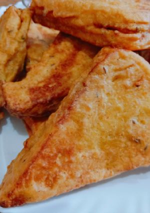 A picture of Crispy bread pakora recipe,, Ramadan special.