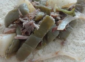 Una foto de Recalentado de barbacoa