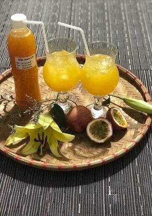 Hình của món Siro chanh leo.
