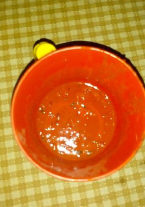 Una foto de Salsa picante de ají rojo