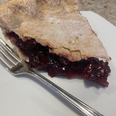 A picture of Homemade Cherry pie filling.