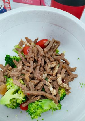 牛肉沙拉 的食譜成品照片