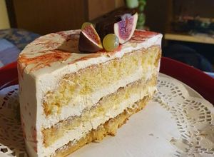 Almás pite torta recept fotója