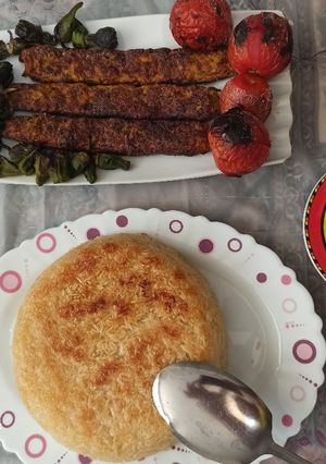 عکسی از دستور کباب کوبیده مرغ