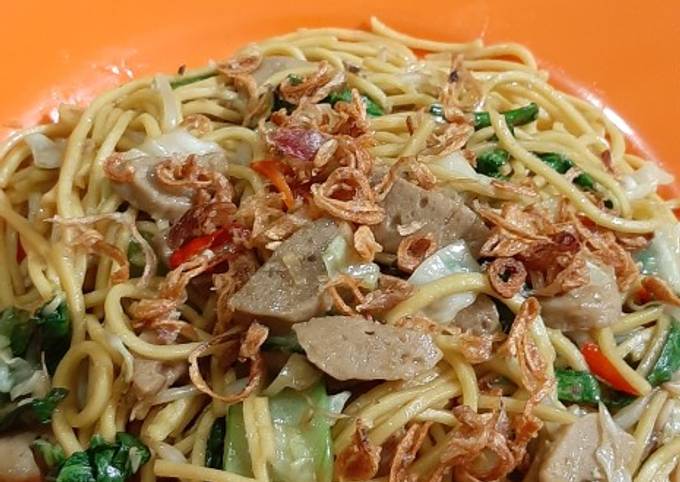 Mudah Banget Memasak Resep Mie goreng jawa ala BunKev