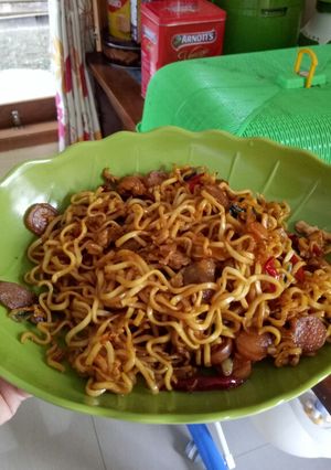 Foto resep Oseng Mie telur
