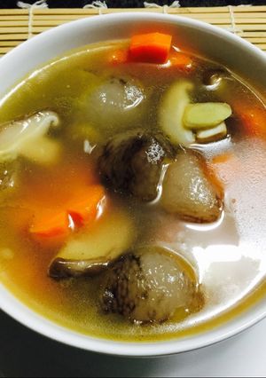 Hình của món Canh hải sâm.