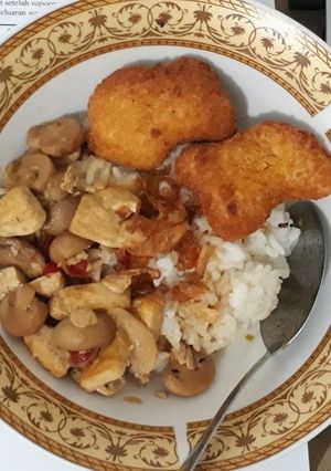 Foto resep Jamur Tofu Teriyaki