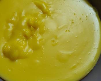 Easy Serving Recipe Simple custard  Savory Delicious