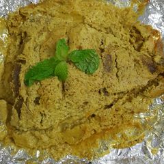 A picture of Baked Pomfret.