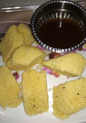 A picture of Dhokla.