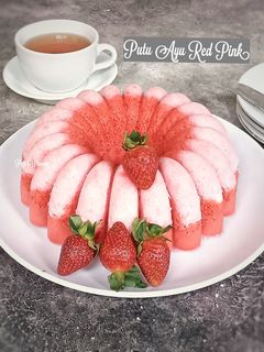 Foto resep Putu ayu red pink