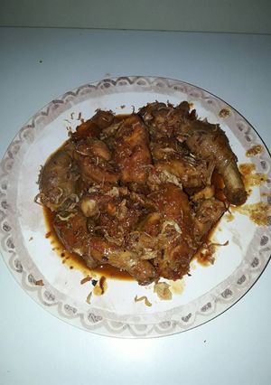 Foto resep Ayam bumbu merah