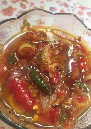Foto resep Sambal matah ulek