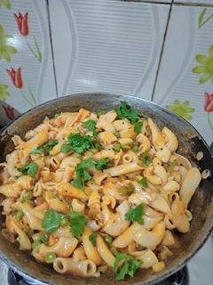 मसाला पास्ता(masala pasta recipe in hindi) रेसिपी मुख्य फोटो
