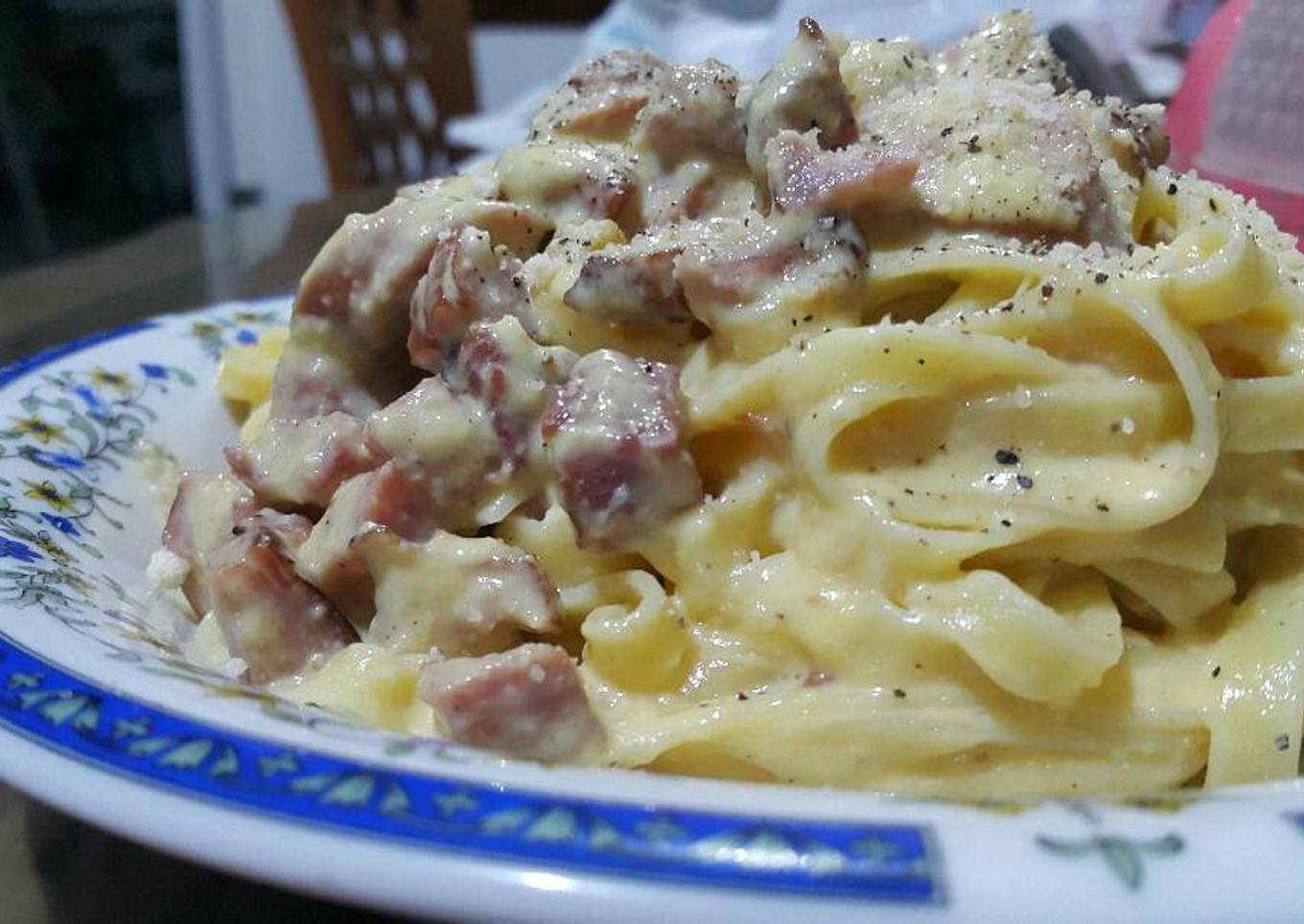 Fettuccine Carbonara