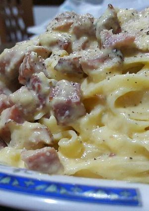 Foto resep Fettuccine Carbonara