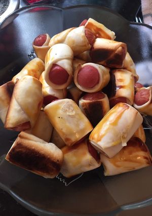 Una foto de Salchichas encamisadas