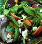 Easy Ways Prepare|Recipe} Peach &amp; Goat Cheese Salad Anti-Fail