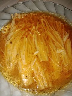 Foto resep Jamur enoki asam manis pedas