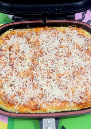 Foto resep Pizza nasi teflon /happycall