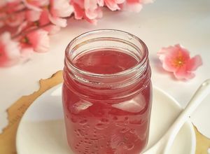 Foto resep Sakura Cherry Blossom Syrup (Sirup Bunga Sakura)