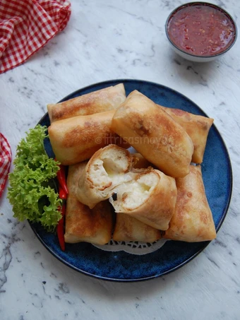 Cara Sederhana Membuat Resep  Lumpia Sosis Ayam yang Enak Banget, Bisa Manjain Lidah