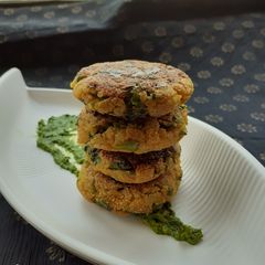 Rice tikki A picture of Rice tikki.