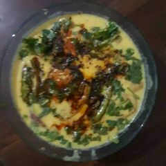 Chatpate masaledar Kadhi Pakora A picture of Chatpate masaledar Kadhi Pakora.
