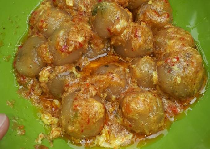 Resep Cilok Goang Oleh Sofiah 💕 Cookpad