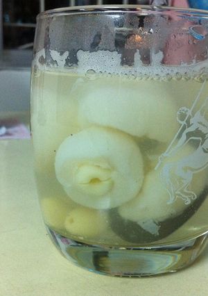 Hình của món Chè long nhãn.