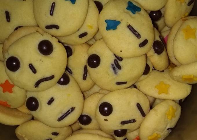Resep Cookies karakter