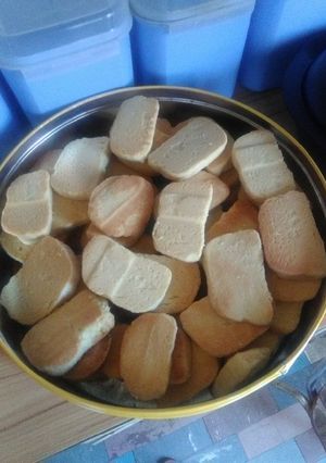 A picture of Shortbread butter biscuits (Homemade eet sum mors).