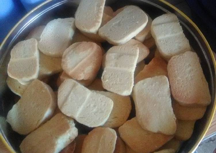 Steps to Prepare Ultimate Shortbread butter biscuits (Homemade eet sum mors)
