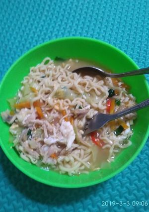 Foto resep Bukan *ndomie kuah (mie godog seger)
