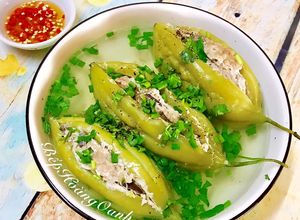 Hình của món Canh Khổ Qua Nhồi Thịt.