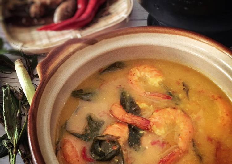 Resepi Gulai Tempoyak Udang Perak yang Mudah