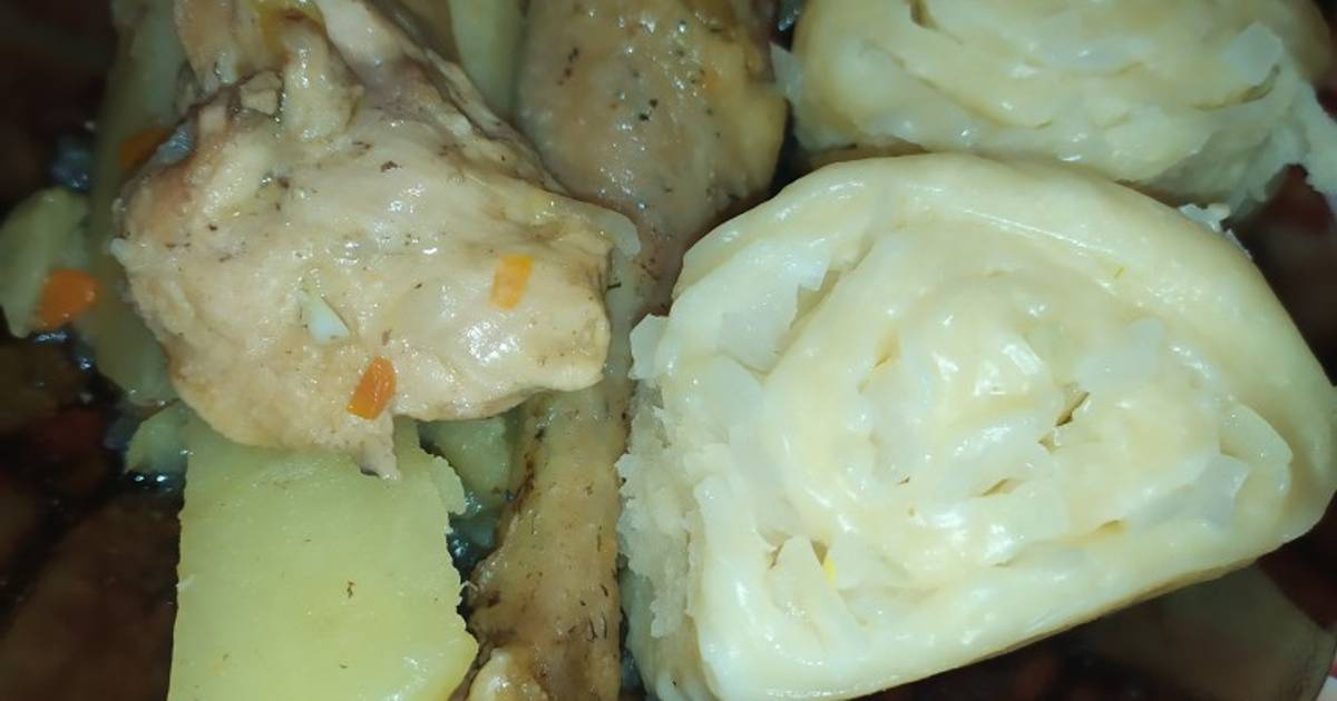 Рецепт штруделя с картошкой и грибами