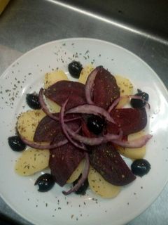 Una foto de Ensalada de remolacha