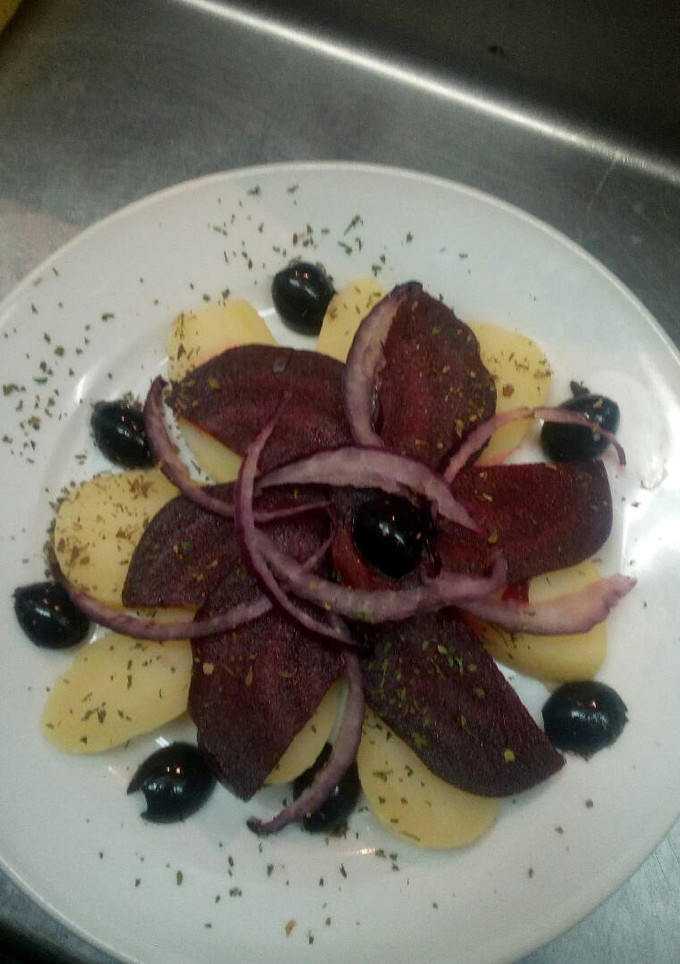 Una foto de Ensalada de remolacha