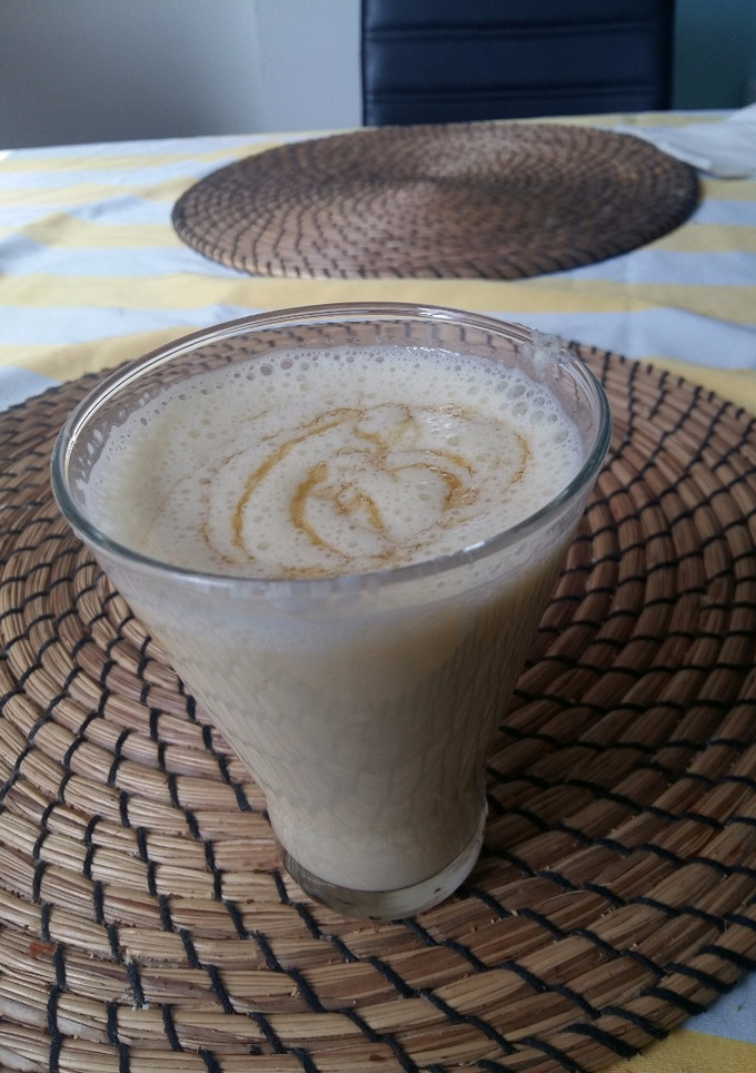 Una foto de Batido de melocotón