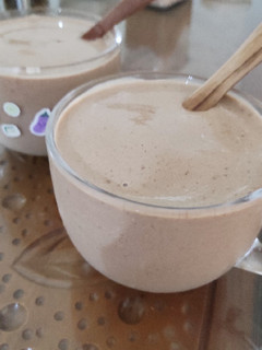 Foto resep Banana Hojicha Smoothie