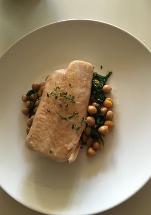 Una foto de Filete de Pescado Mahi Mahi a la Sartén