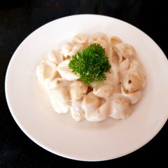 A picture of Alfredo Pasta 😁.