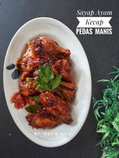 Foto resep Sayap Ayam Kecap Pedas Manis