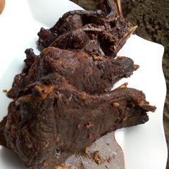 A picture of Tomahawk steaks.