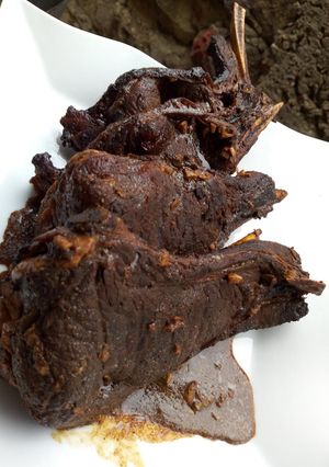 A picture of Tomahawk steaks.