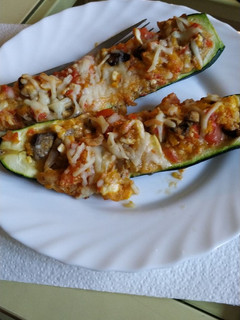Una foto de Calabacines rellenos