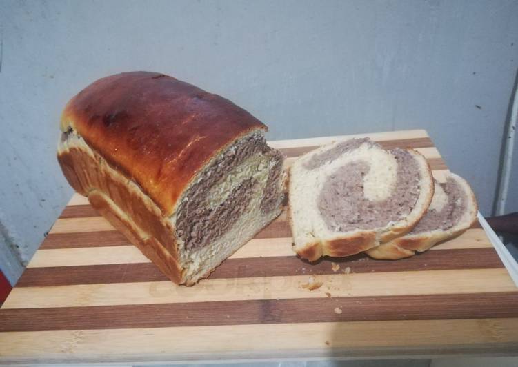 Recipe of Super Quick Homemade Chocolate marble bread